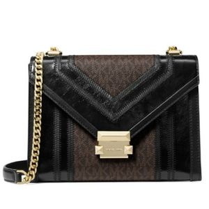 NWT Michael Kors Whitney Convertible Shoulder Bag